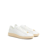Valentino Garavani White Leather Low Top Sneakers