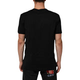 Dolce & Gabbana Black Crown Bee Cotton Short Sleeve T-shirt