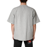 Dolce & Gabbana Grey Cotton Crewneck Short Sleeve T-Shirt