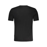 Guess Jeans Black Cotton Men T-Shirt