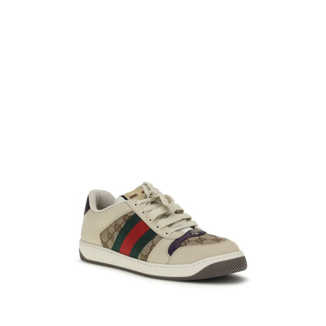 Gucci Multicolor Cotton Low Top Sneakers