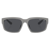 Armani Exchange Gray Resin Sunglasses