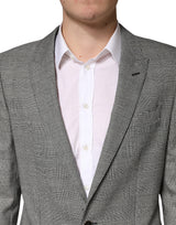 Dolce & Gabbana Gray MARTINI Single Breasted Formal 2PC Suit