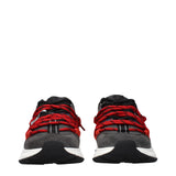 Versace Gray Leather Chunky Sneakers