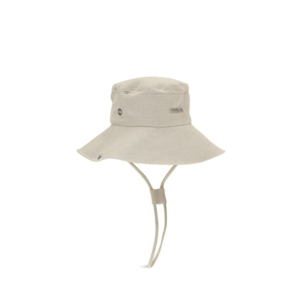 Jacquemus Beige Cotton Bucket Hat