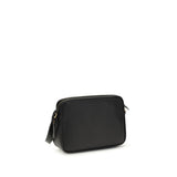 Valentino Garavani Black Calf Leather Bos Taurus Shoulder Bag