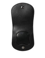 Dolce & Gabbana Burgundy Exotic Skin Condom Case Holder Pocket Wallet