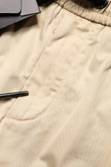 Dolce & Gabbana Beige Cotton Skinny Men Jogger Trouser Pants