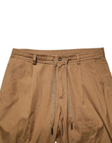 Dolce & Gabbana Brown Cotton Straight Chino Men Trouser Pants