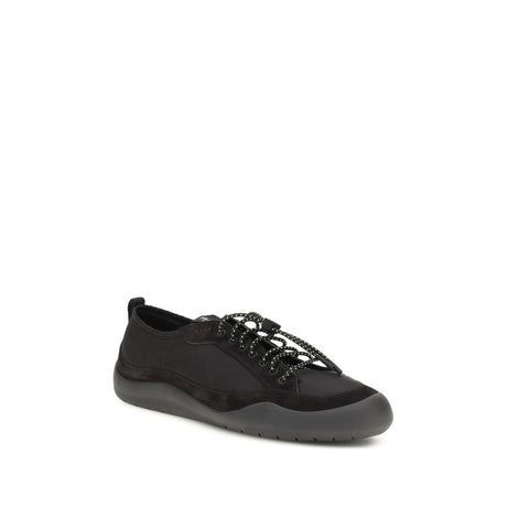 Prada Black Polyamide Athletic Sneakers