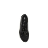 Prada Black Polyamide Athletic Sneakers