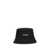 Valentino Garavani Black Cotton Bucket Hat