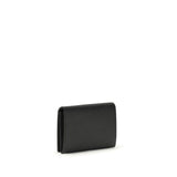 Valentino Garavani Black Calf Leather Bos Taurus Wallet