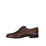 Salvatore Ferragamo Brown Leather Oxfords And Derbies