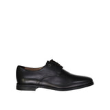 Salvatore Ferragamo Black Calfskin Oxfords And Derbies