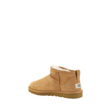 UGG Brown Goatskin Ankle Boots