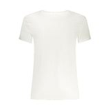Guess Jeans White Cotton Men's V-Neck T-Shirt