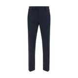 PT Torino Blue Cotton Casual Pants