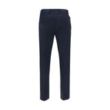 PT Torino Blue Cotton Casual Pants