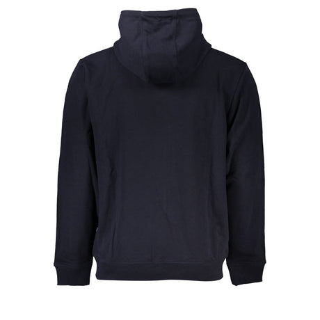 Tommy Hilfiger Blue Cotton Men's Hooded Sweatshirt