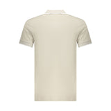 Hugo Boss Beige Cotton Men Polo Shirt
