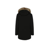 Woolrich Black Cotton Parka