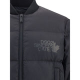 Dsquared² Black Polyamide Bomber