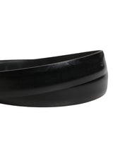 Dolce & Gabbana Men Black Classic Leather Metal Buckle Belt