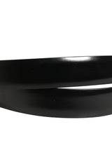 Dolce & Gabbana Men Black Classic Leather Metal Buckle Belt