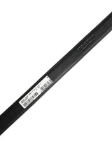 Dolce & Gabbana Men Black Viscose Leather Metal Buckle Belt