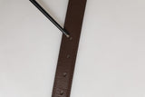 Dolce & Gabbana Belt Men Brown Classic Leather Metal Buckle Belt