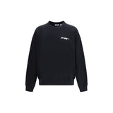 Off-White Black Cotton Sweatshirt