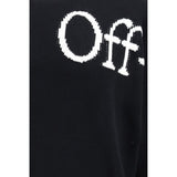 Off-White Black Cotton Sweatshirt