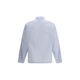 Prada Blue Polyamide Pattern Shirt