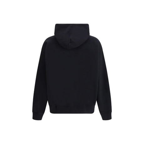 Off-White Black Cotton Sweatshirt