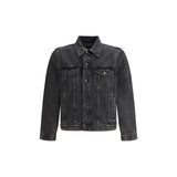 7FOR Gray Cotton Denim Jacket
