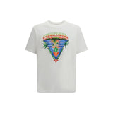 Casablanca White Cotton T-Shirt