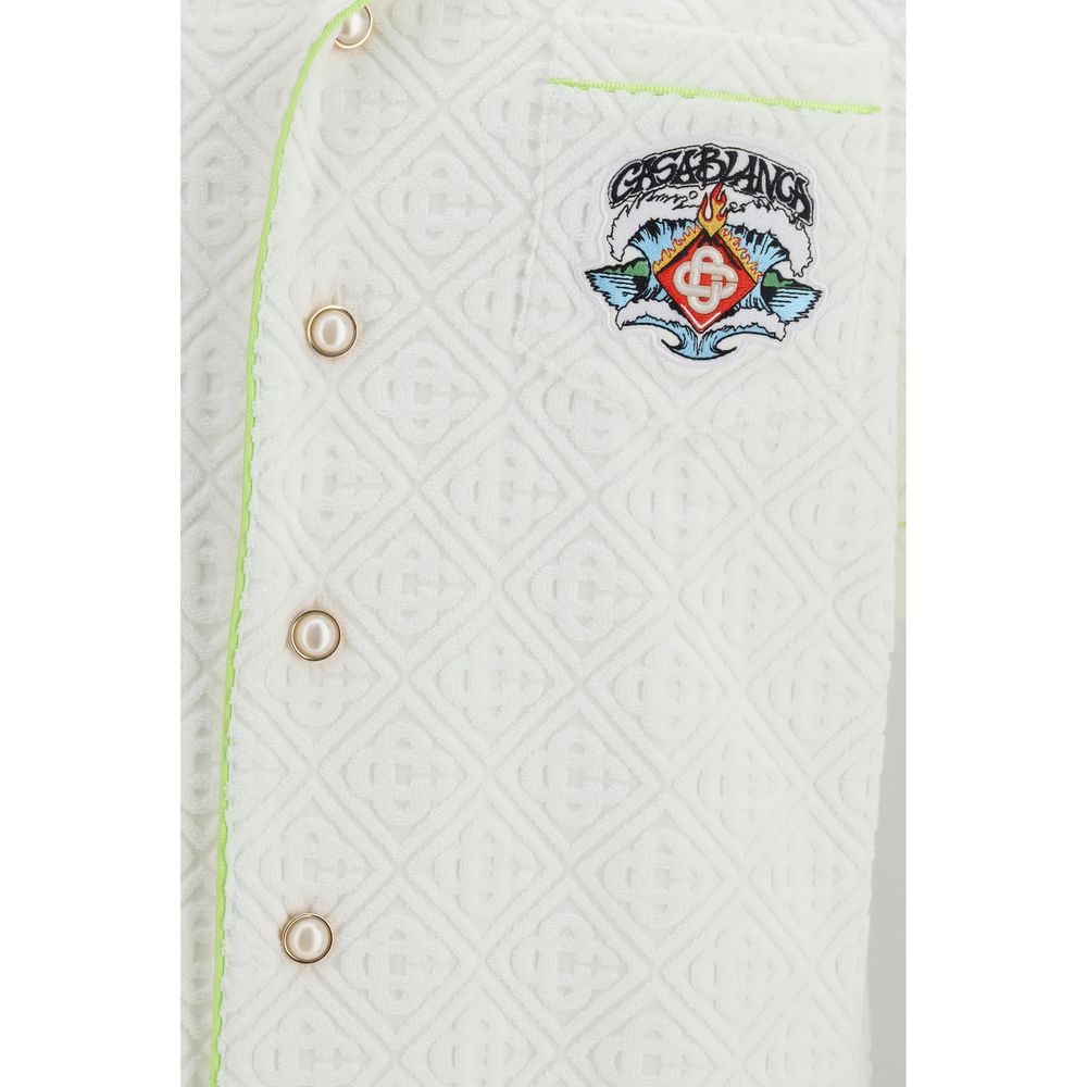Casablanca White Denim Shirt