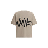 Off-White Beige Cotton Sportswear