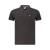 Tommy Hilfiger Black Cotton Men's Polo Shirt