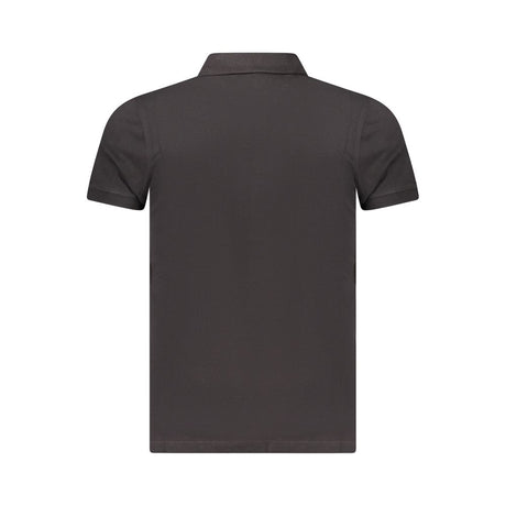 Tommy Hilfiger Black Cotton Men's Polo Shirt