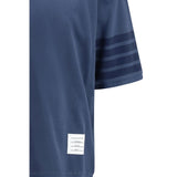 Thom Browne Blue Cotton Sportswear