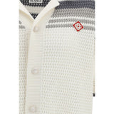 Casablanca White Cotton Pattern Shirt