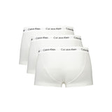 Calvin Klein White Cotton Men's Trunk