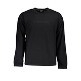 Calvin Klein Black Cotton Men Sweatshirt