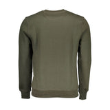 North Sails Green Cotton Men Sweater