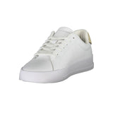 Tommy Hilfiger Bianco Polyurethane Men Sneaker
