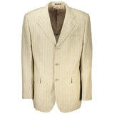 VERRI MILANO Beige Polyester Mens Suit Jacket