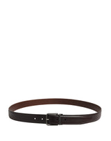 Dolce & Gabbana Men Brown Classic Leather Metal Buckle Belt