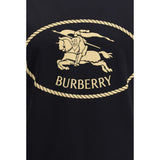 Burberry Black Cotton T-Shirt